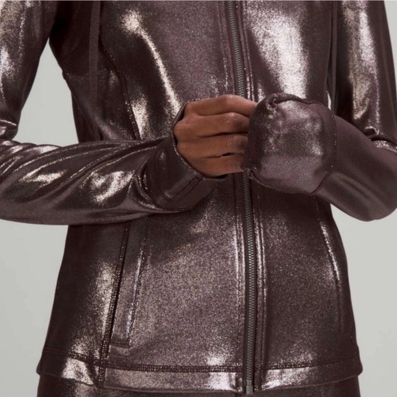 Lululemon Define Jacket Radiate Foil French Press Metallic Limited Edition Sz 2 - Picture 15 of 17